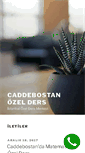 Mobile Screenshot of caddebostanozelders.com